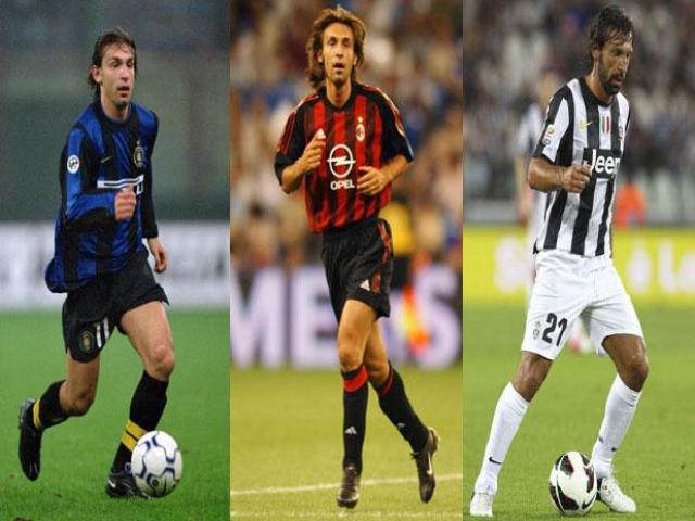 PIRLO JUVE INTER Y MIALN