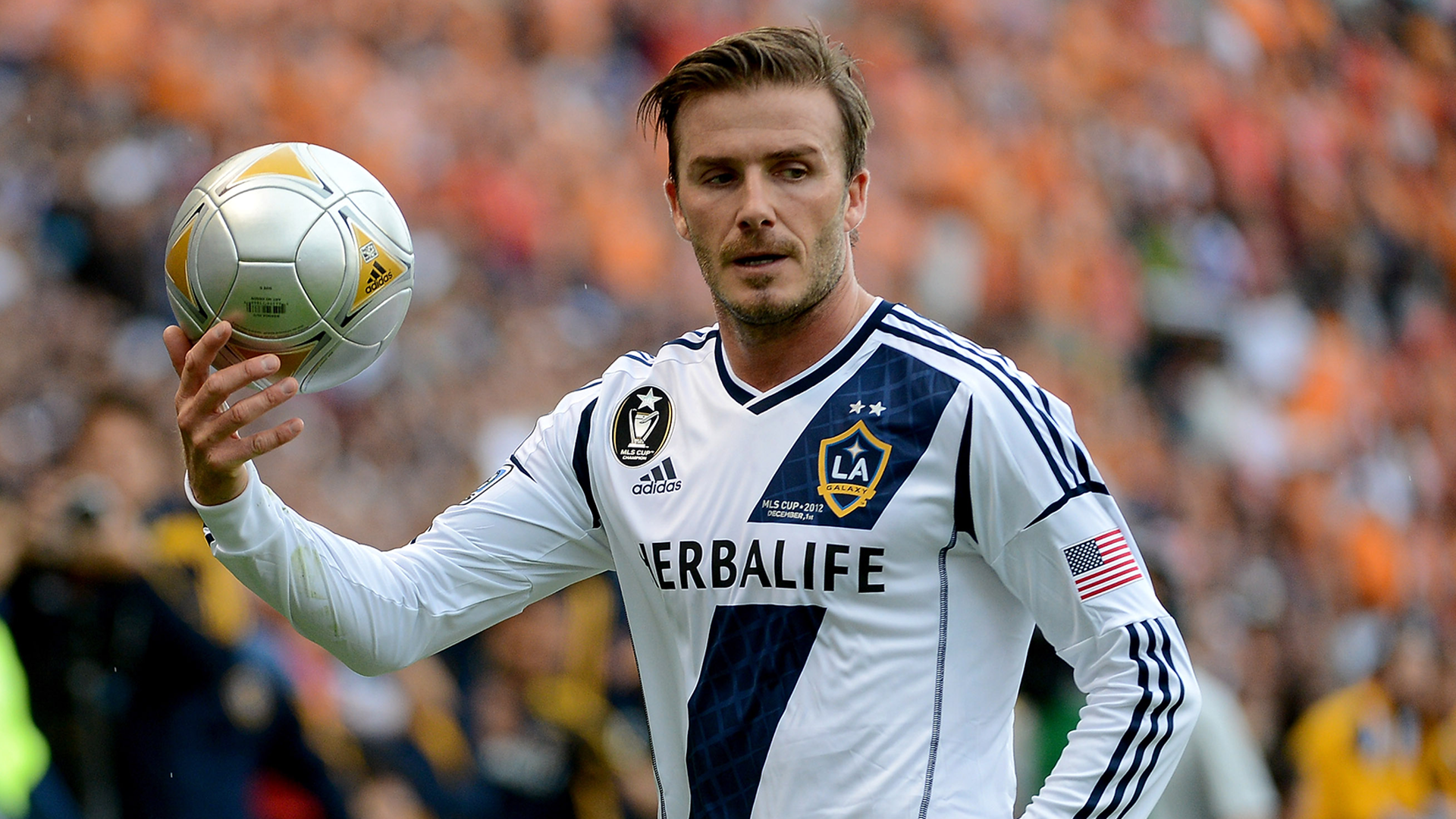 David Beckham la LA Galaxy. Sursă foto: goal.com