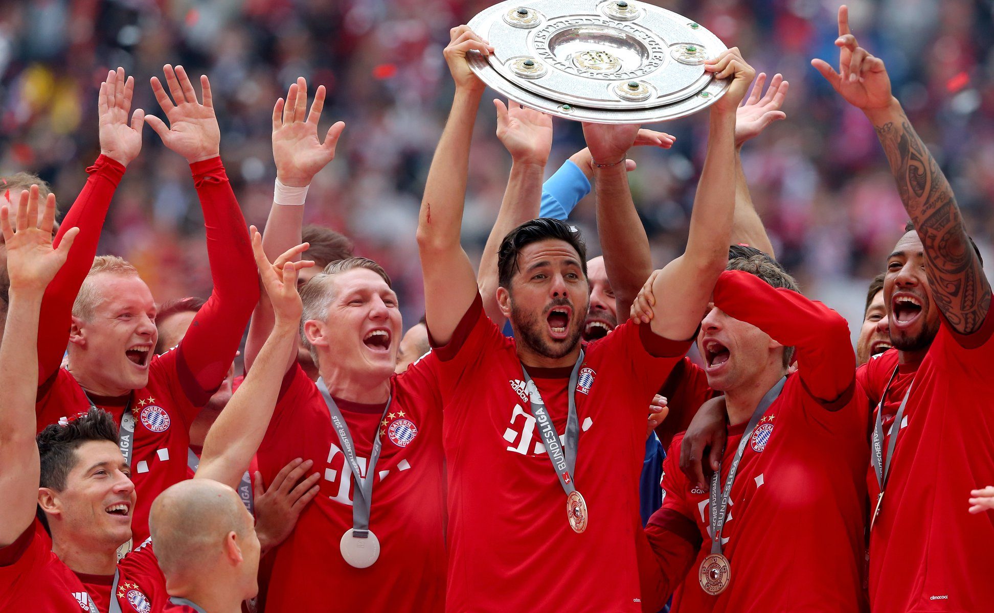 Claudio Pizarro la Bayern Munchen. Sursă foto: twitter