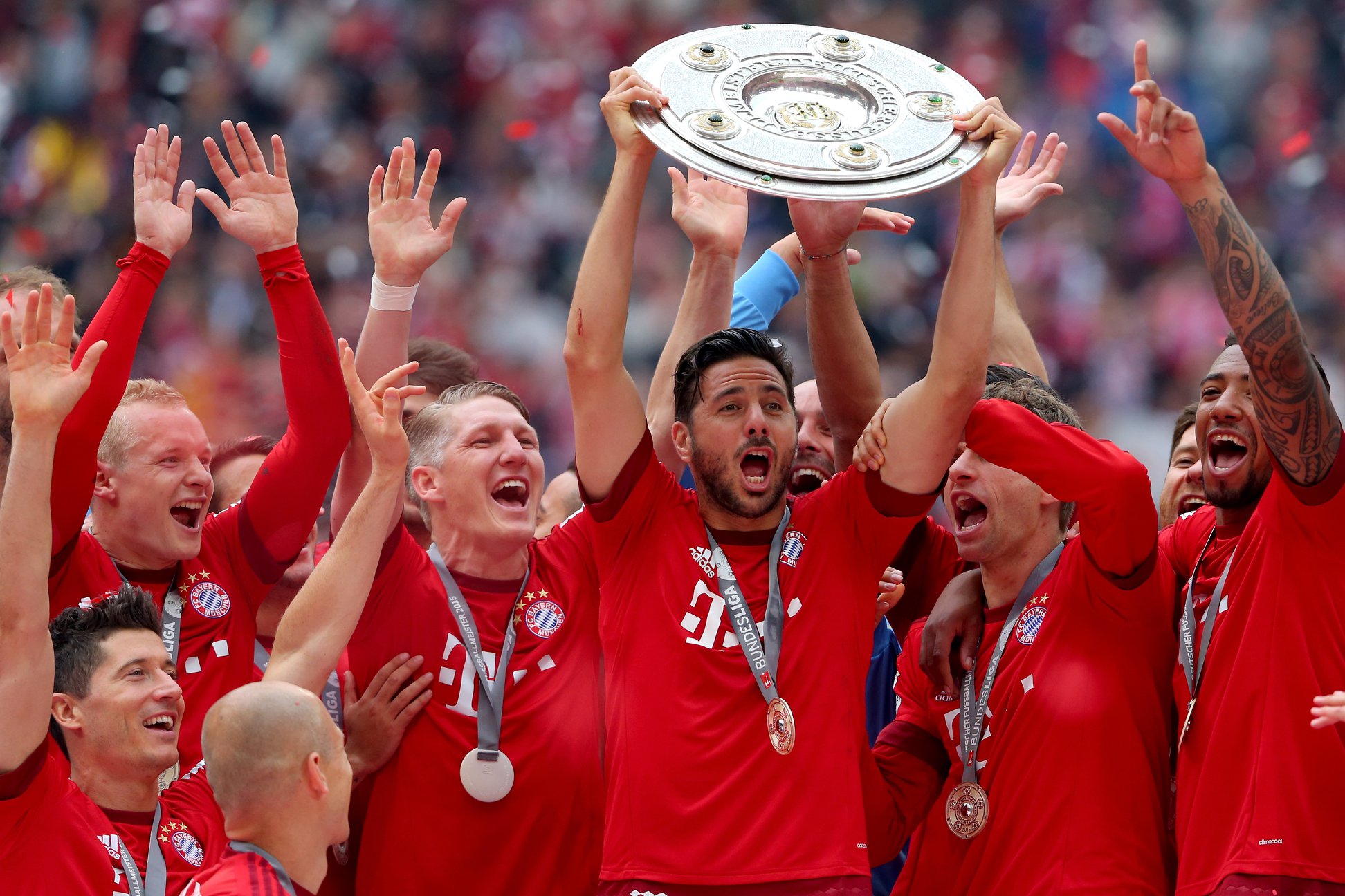 Claudio Pizarro la Bayern Munchen. Sursă foto: twitter