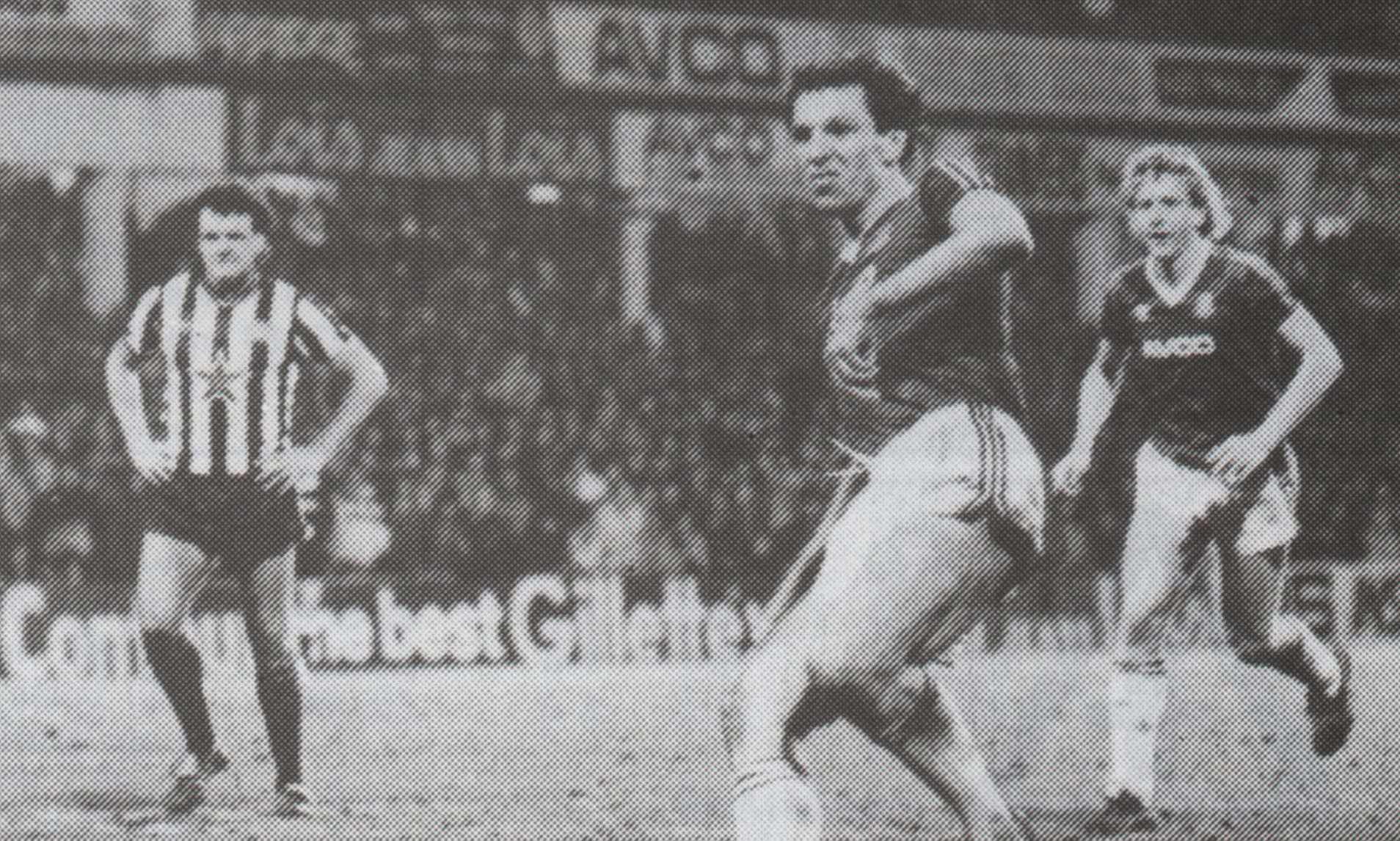 Imagine din West Ham - Newcastle 8-1, 1986. Sursă foto: dailymail.co.uk