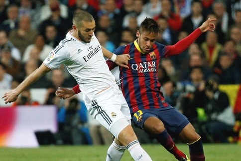Karim Benzema vs. Neymar. Sursă foto: goal.com