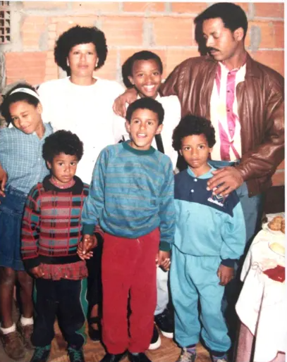 Familia lui Nani. Sursă foto: theplayerstribune.com