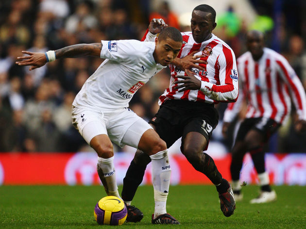 Kevin Prince Boateng în tricoul lui Tottenham. Sursă foto: 90min.com