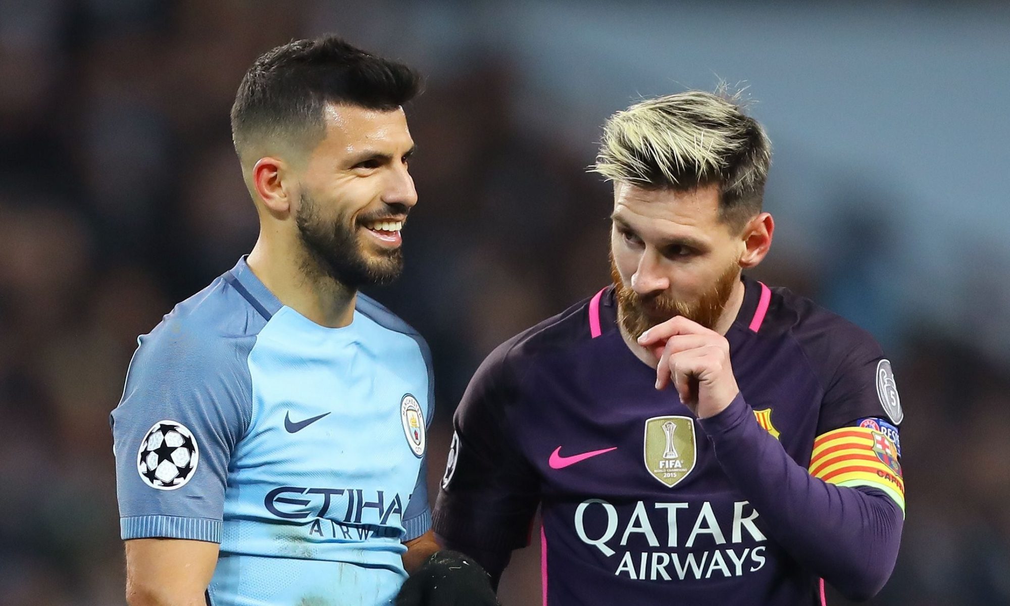 Fanii lui Manchester City sunt convinși că Messi va veni! Aguero și-a șters numărul 10 de pe Instagram. Foto. Sursă foto: goal.com