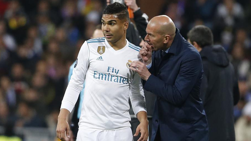 Casemiro și Zidane. Sursă foto: marca.com
