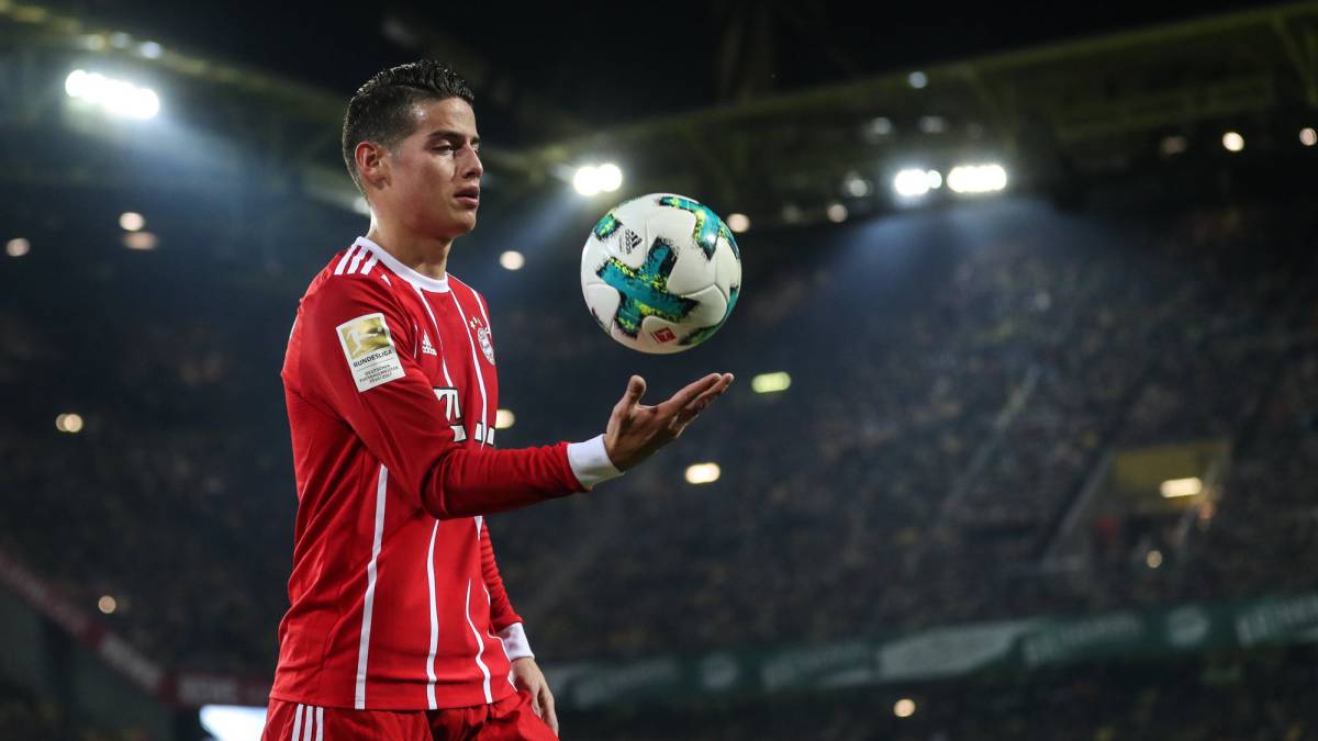 James Rodriguez la Bayern. Sursă foto: apnews.com