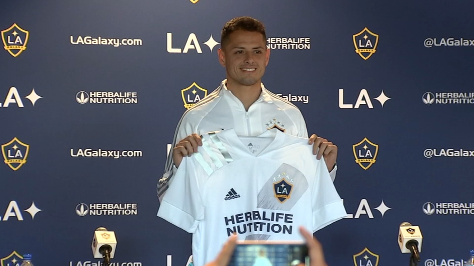 Chicharito Hernandez. Sursă foto: ABC7.com