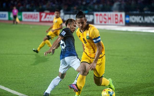 Faiq Bolkiah în naționala Bruneiului. Sursă foto: goal.com