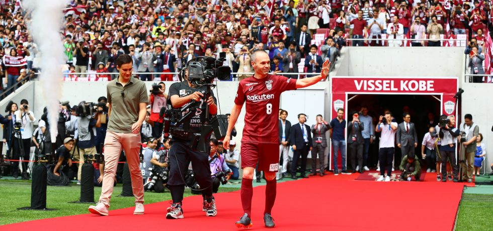 Andres Iniesta. Sursă foto: rakutentoday.com