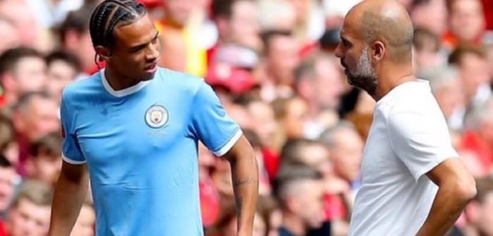 Sane a vorbit despre Guardiola. Sursă foto: goal.com