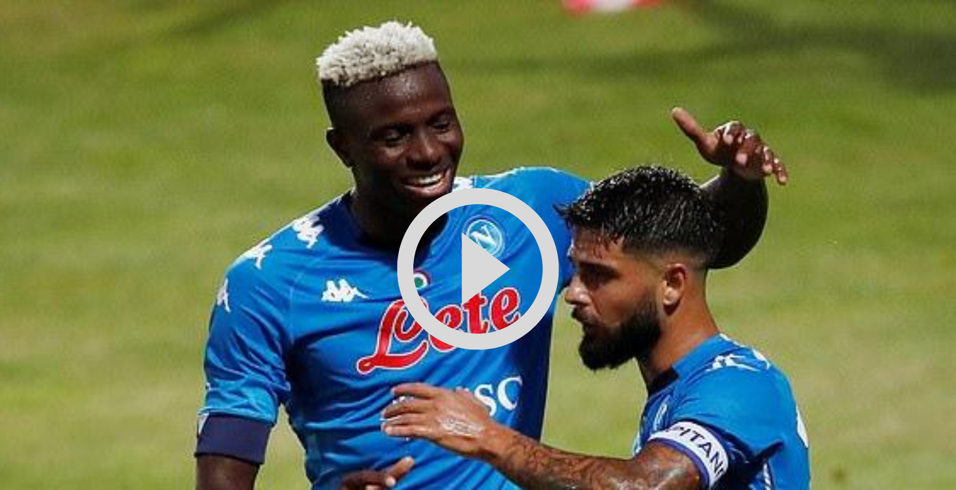 Osimhen a dat o triplă pentru Napoli în doar 8 minute. Video