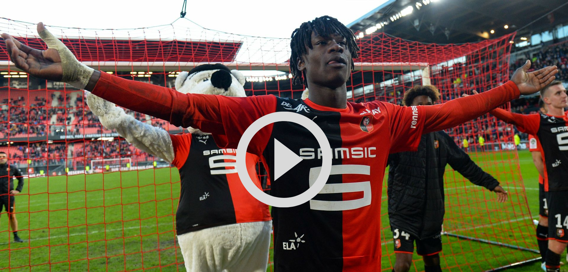 Golul electric reușit de Camavinga la doar 17 ani. Video. Sursă foto: goal.com