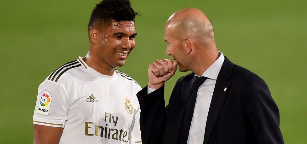 Casemiro și Zidane. Sursă foto: goal.com
