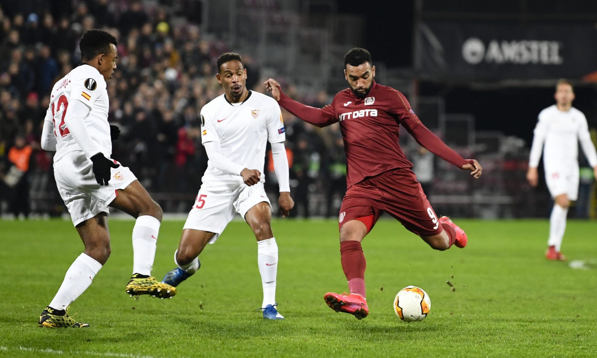 CFR, singura echipă pe care Sevilla nu a învins-o în Europa League. Sursă foto: gsp.ro