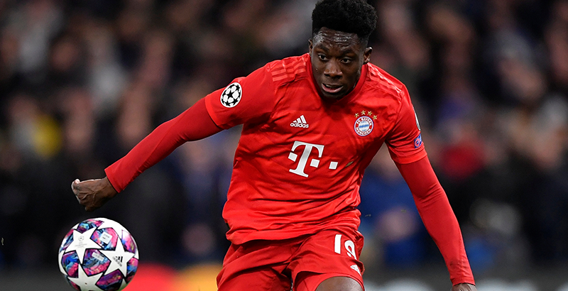 Povestea lui Alphonso Davies. Sursă foto: goal.com