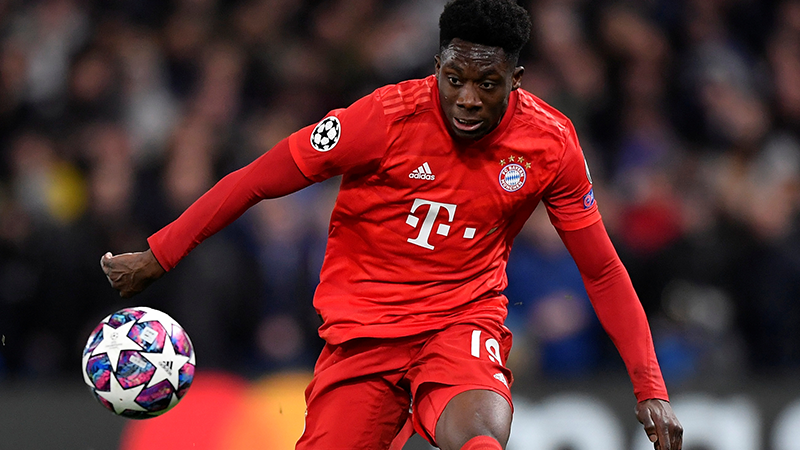 Povestea lui Alphonso Davies. Sursă foto: goal.com