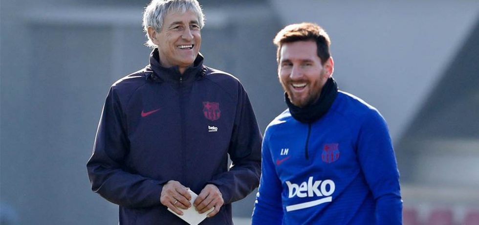 Setien nu e speriat de Lewandowski: „N-are valoarea lui Messi”. Sursă foto: goal.com