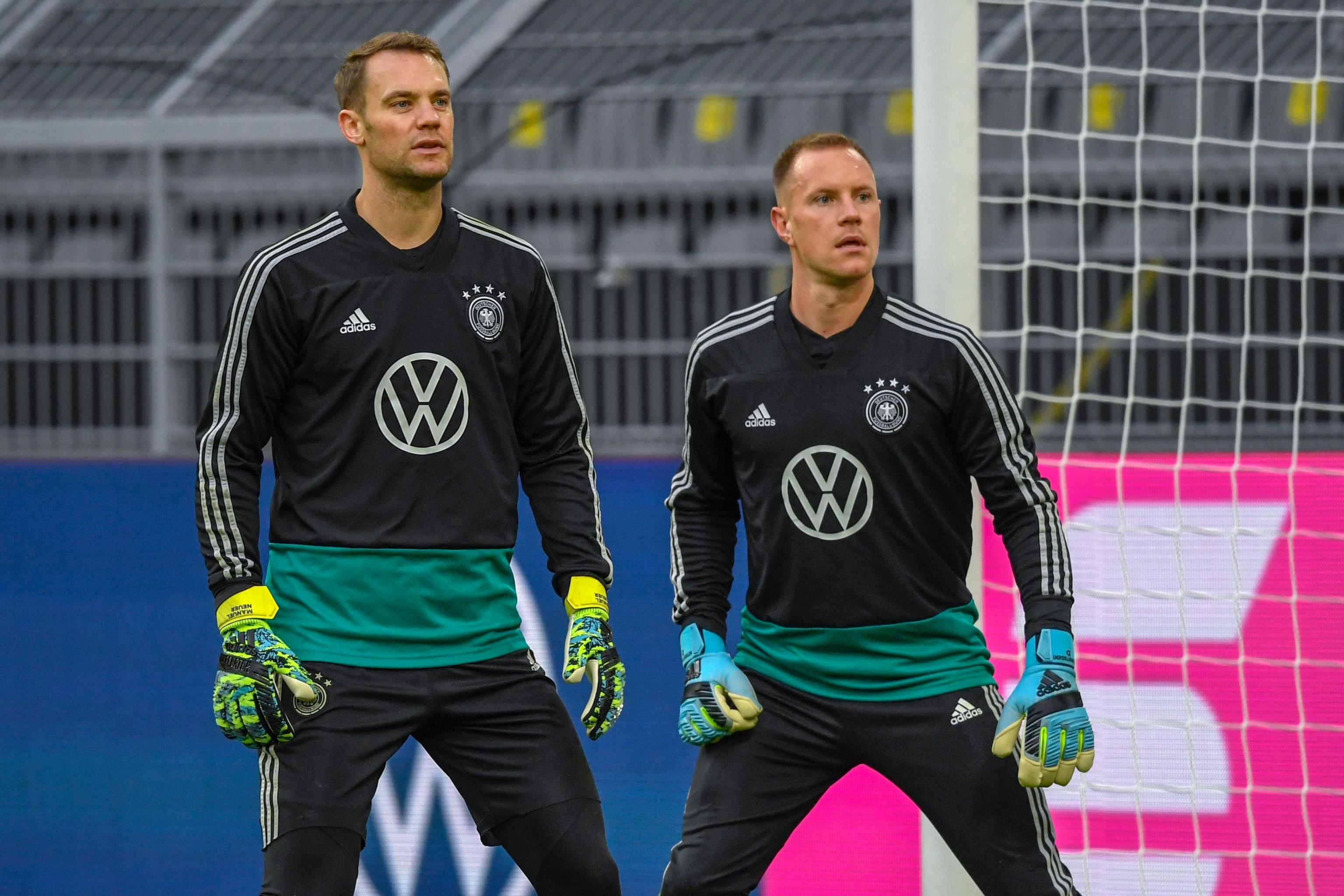 Manuel Neuer și Marc Andre Ter Stegen. Sursă foto: goal.com