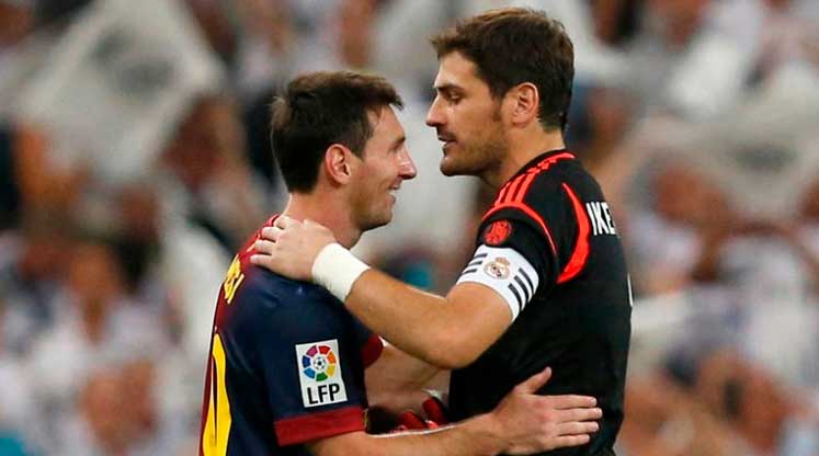 Messi se înclină în fața carierei lui Casillas: „Ești extraordinar!”. Sursă foto: goal.com