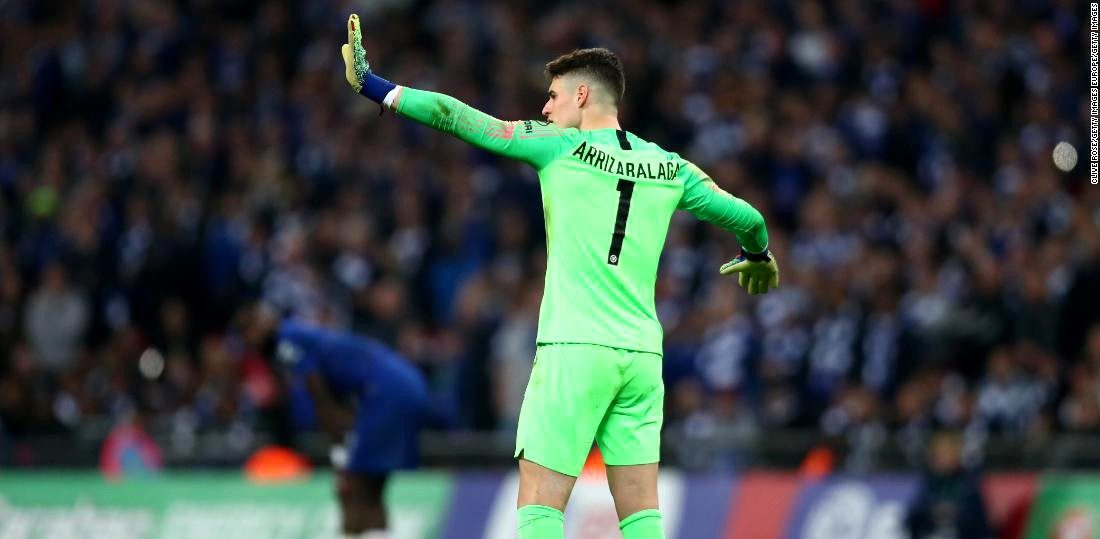 Kepa a vorbit despre cearta cu Maurizio Sarri. Sursă foto: goal.com