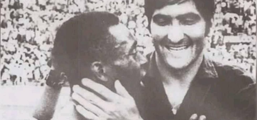 Prietenia dintre Rică Răducanu și Pele. Sursă foto: eurosport.ro