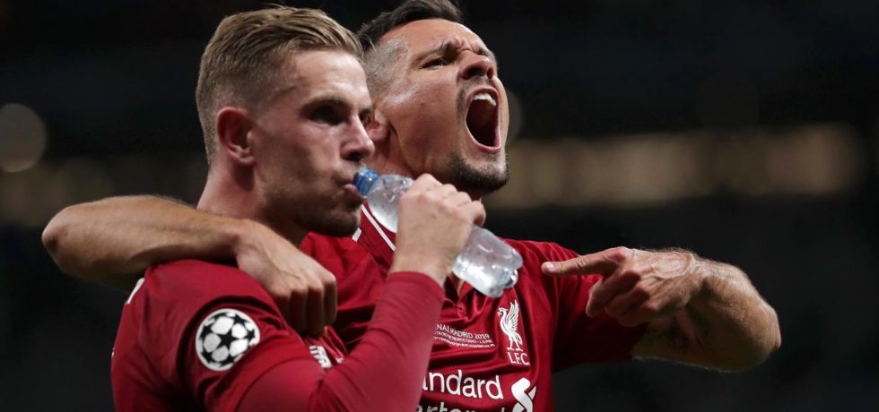 Scrisoarea de adio a lui Henderson pentru Lovren. Sursă foto: goal.com