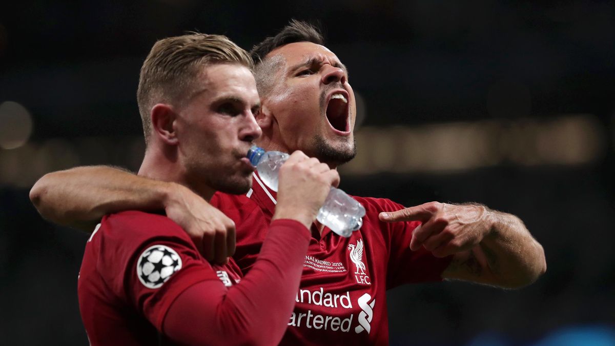 Scrisoarea de adio a lui Henderson pentru Lovren. Sursă foto: goal.com