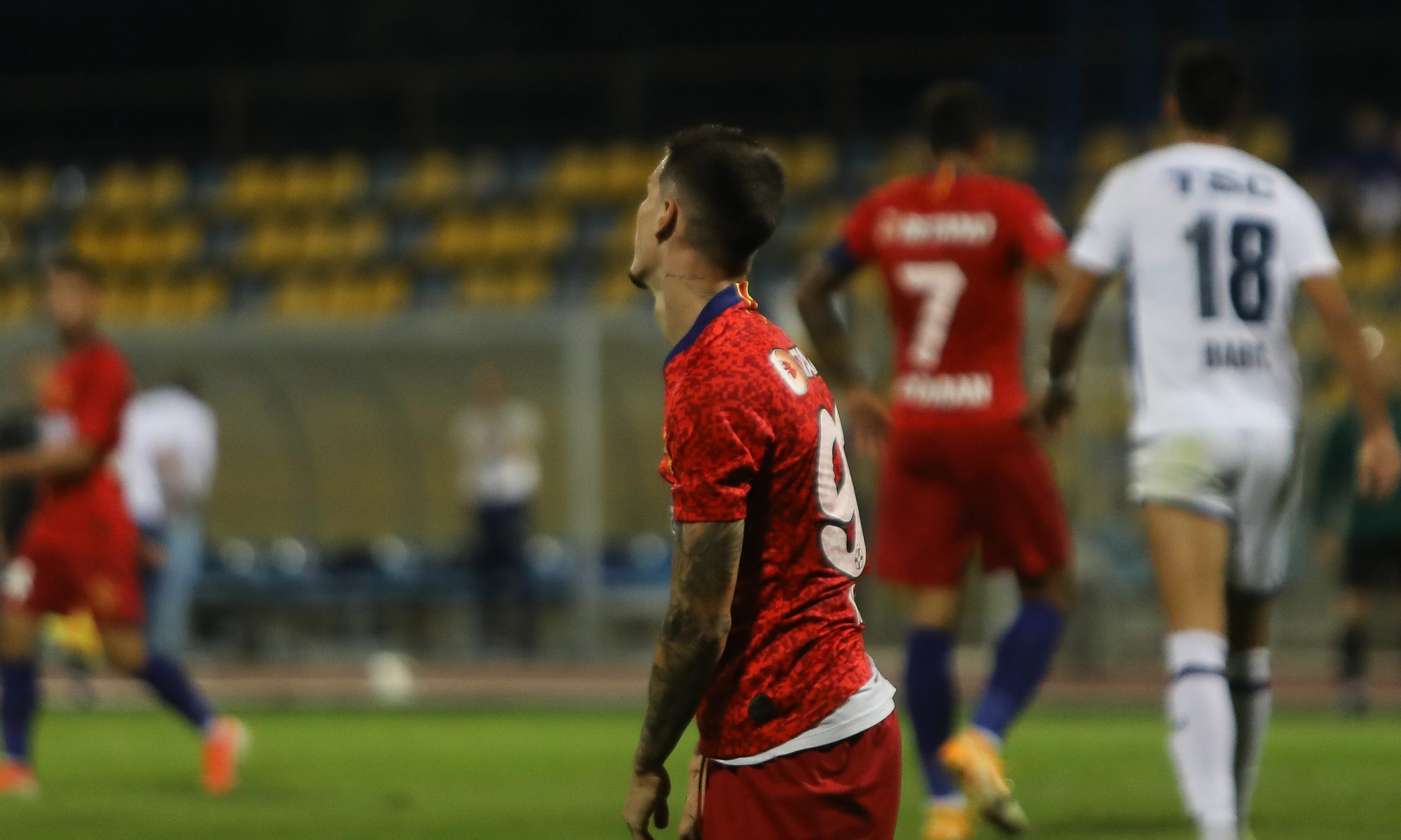 Gabi Balint îi face praf pe jucătorii de la FCSB. Sursă foto: sportpictures.eu