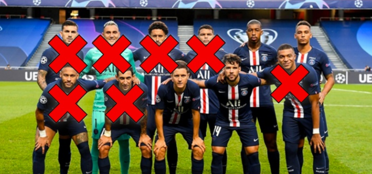 Așa poate arăta PSG pentru primele două etape. Sursă foto; goal.fr