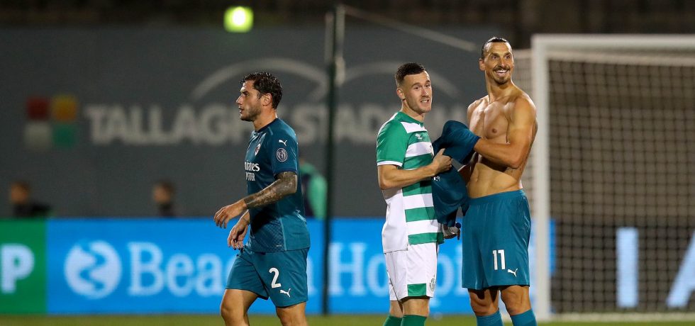 Gestul superb făcut de Zlatan pentru un copil. Foto. Sursă foto: twitter.com