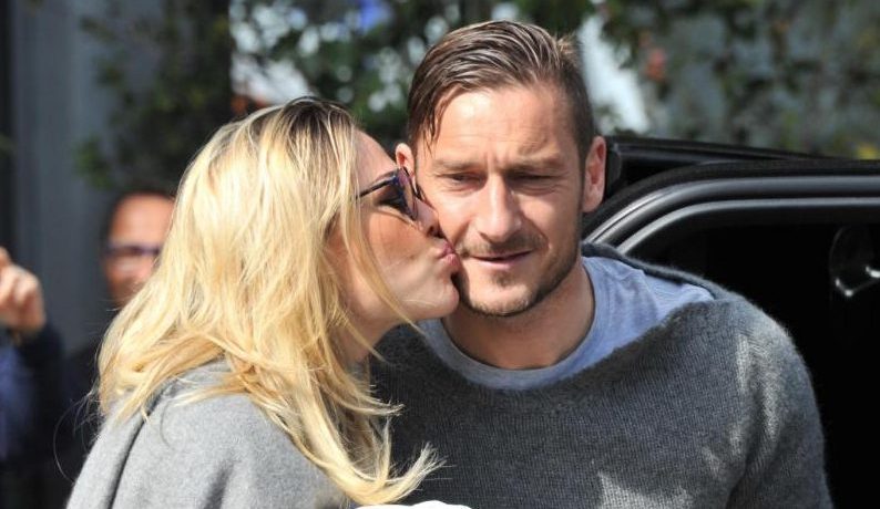 Visul ciudat al lui Francesco Totti și al soției sale. Sursă foto: goal,.com