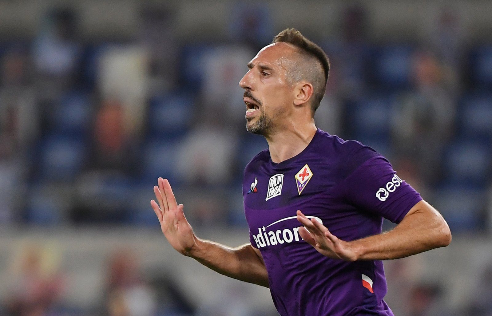 Cearta dintre Ribery și fanii Fiorentinei. Video. Sursă foto: goal.com