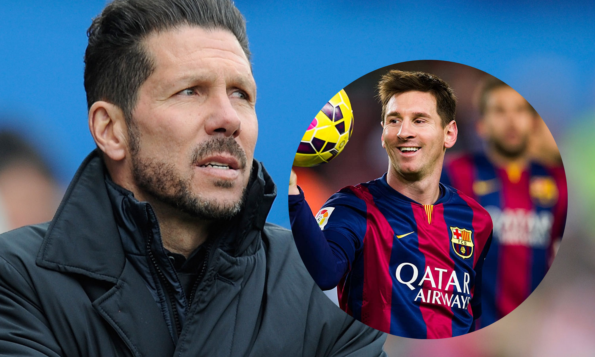 Ziua când Simeone nu s-a bucurat la un gol al lui Atletico din cauza lui Messi. Sursă foto: primul11.com