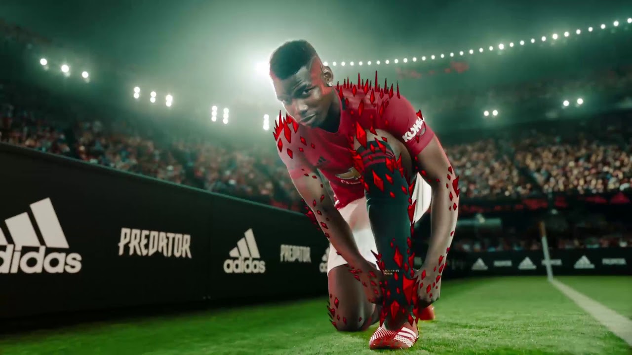 Paul Pogba în reclama Adidas. Sursă foto: goal.com