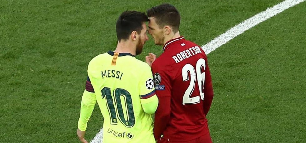 Robertson e speriat de posibila venire a lui Messi în Premier League. Sursă foto: goal.com
