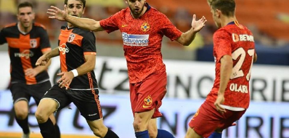 Sergiu Buș, cifre de nerecunoscut la FCSB. Sursă foto: prosport.ro