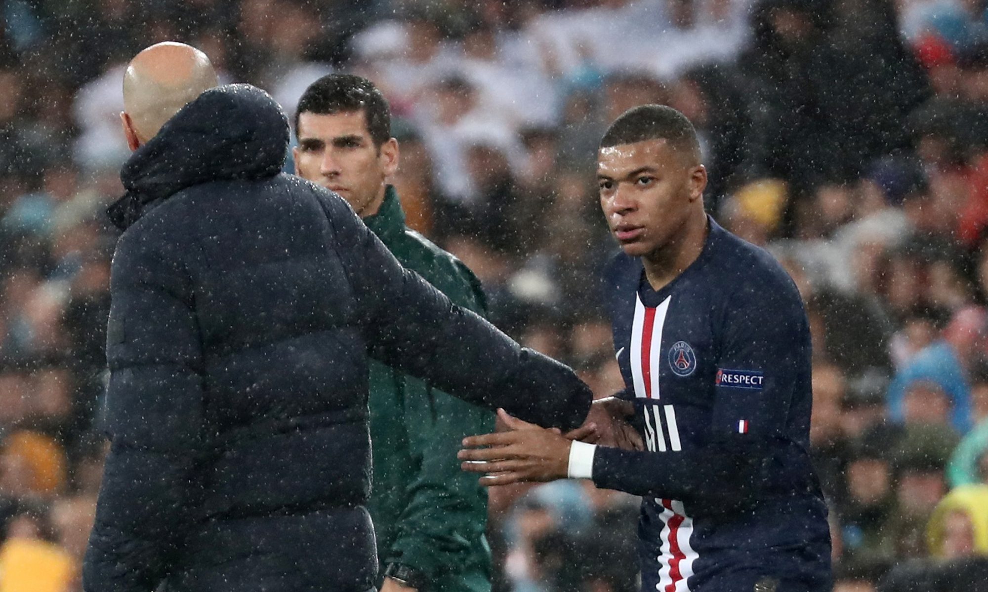 Prima întâlnire a lui Mbappe cu Zidane: „Să mă descalț?”. Sursă foto: goal.com