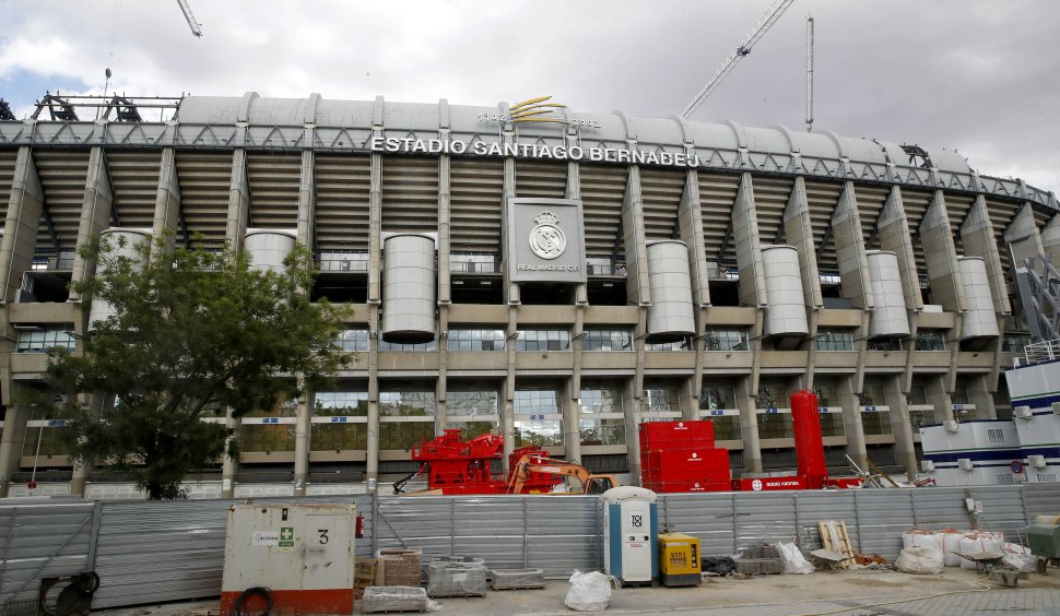 Fogotgrafie de la noul „Santiago Bernabeu”. Sursă foto: as.es