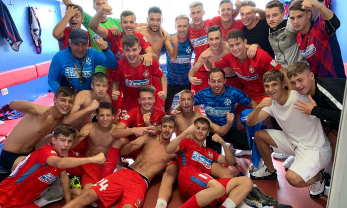 Dinamo, umilită în Liga Elitelor de FCSB. Sursă foto: digisport.ro