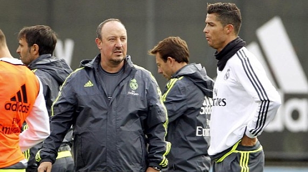 Rafa Benitez și Cristiano Ronaldo. Sursă foto: elpais.es