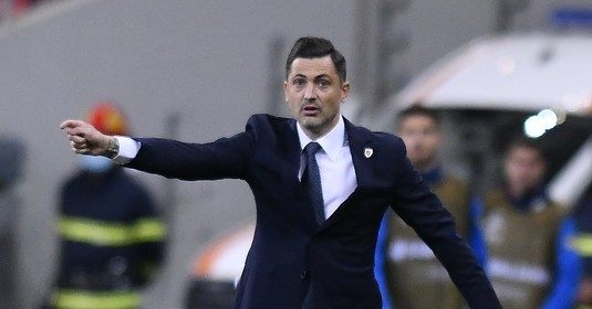 Mirel Rădoi, bucurie reținută după Islanda – România. Sursă foto: gsp.ro