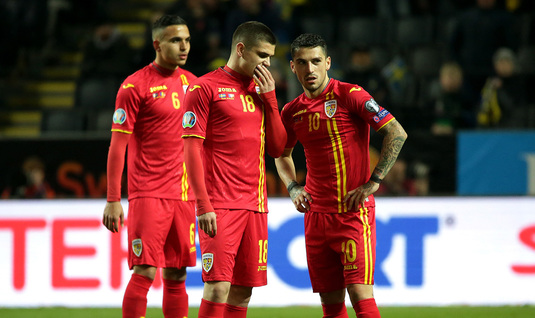Jucătorii naționalei României. Sursă foto: gsp.ro