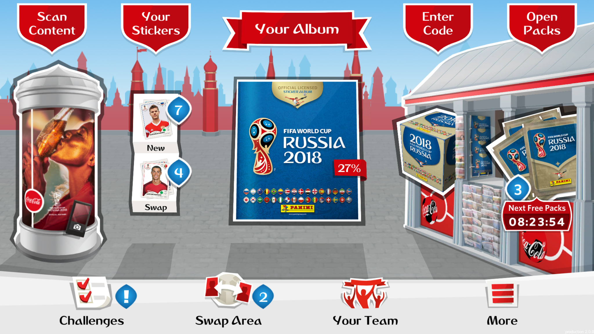 Albumul digital Panini. Sursă foto: fifa.com