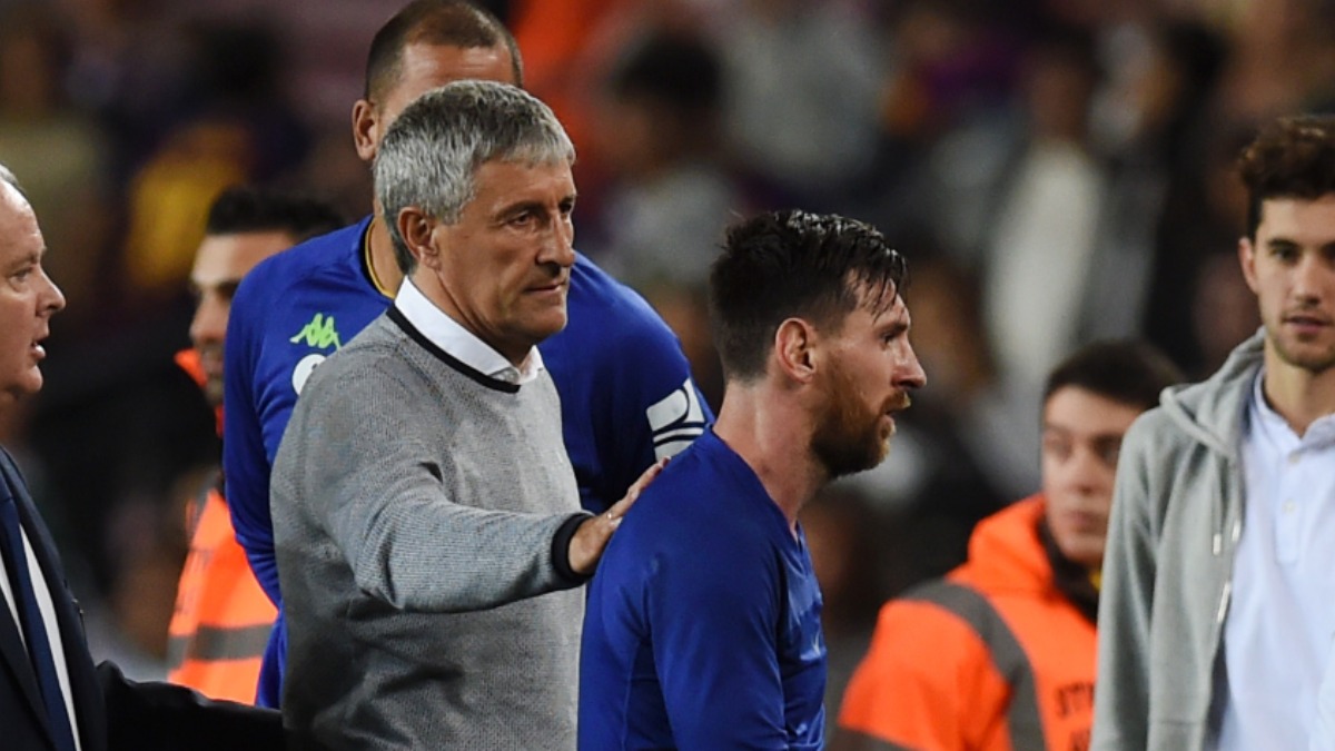 Setien: „E dificil să lucrezi cu Messi!”. Sursă foto: goal.com