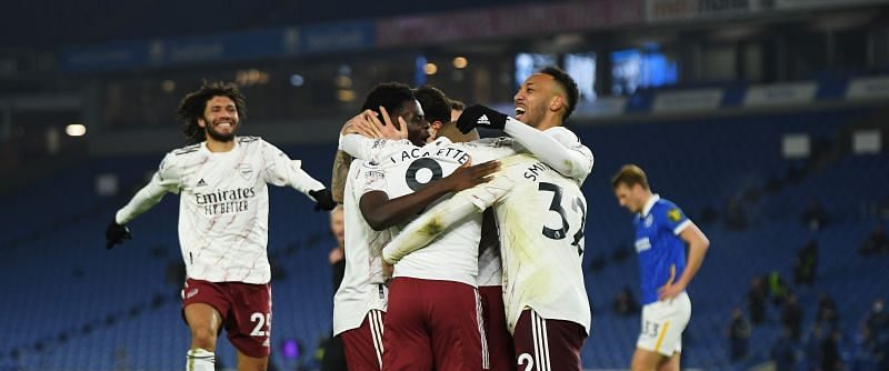 Arsenal bate, dar cu apucături de Liga 1. Sursă foto: goal.com