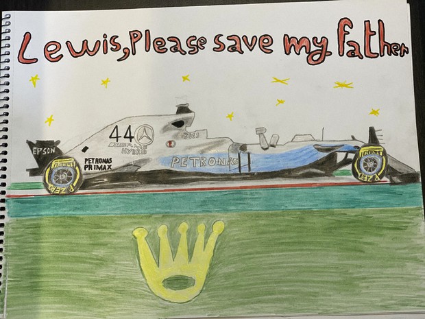 „Lewis, te rog, salvează-mi tatăl!”. Mesajul disperat al unui copil de 11 ani. Sursă foto: thehindu.com