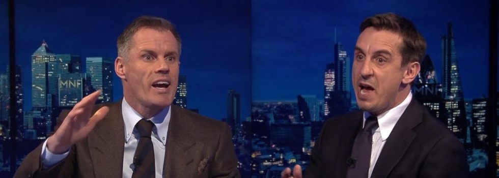 Ceartă în direct între Carragher și Neville. Video. Sursă foto: skysports.com