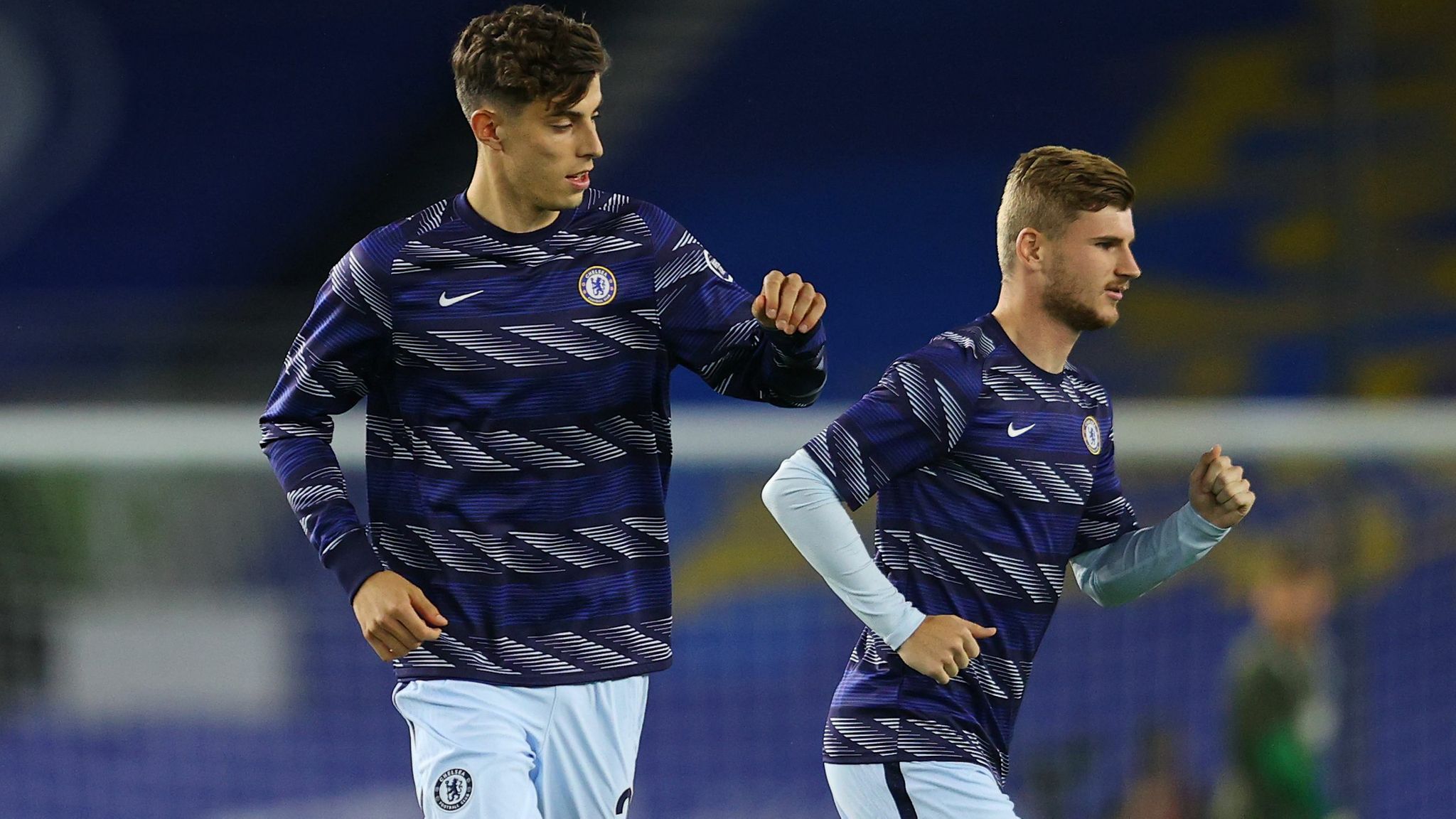 Timo Werner și Kai Havertz. Sursă foto: goal.com