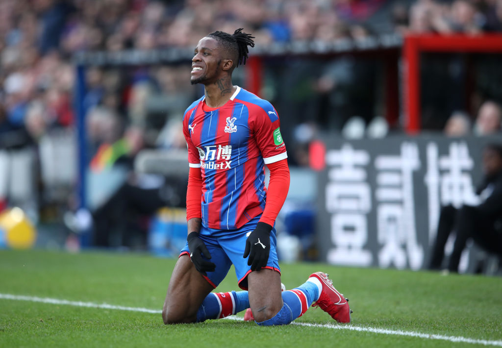 Wilfried Zaha. Sursă foto: goal.com